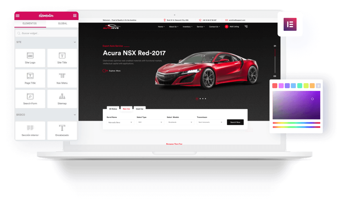 page builder